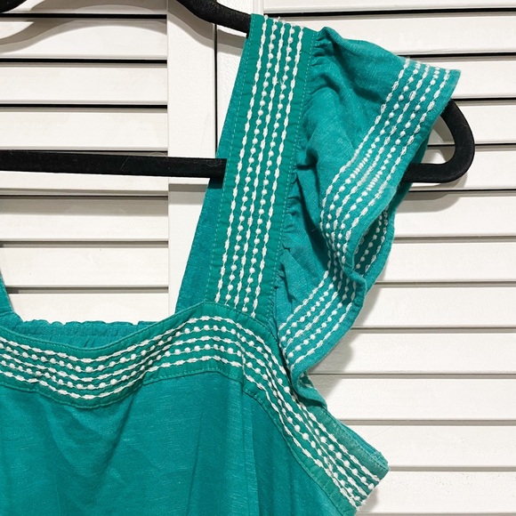 LOFT Boho Short Sleeve top - Picture 5 of 8